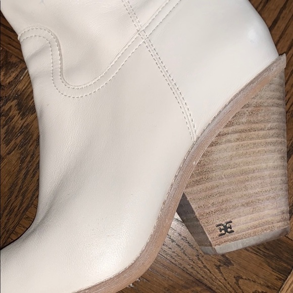 COPY - Sam Edelman indigo white leather boots! NWT - Picture 2 of 12